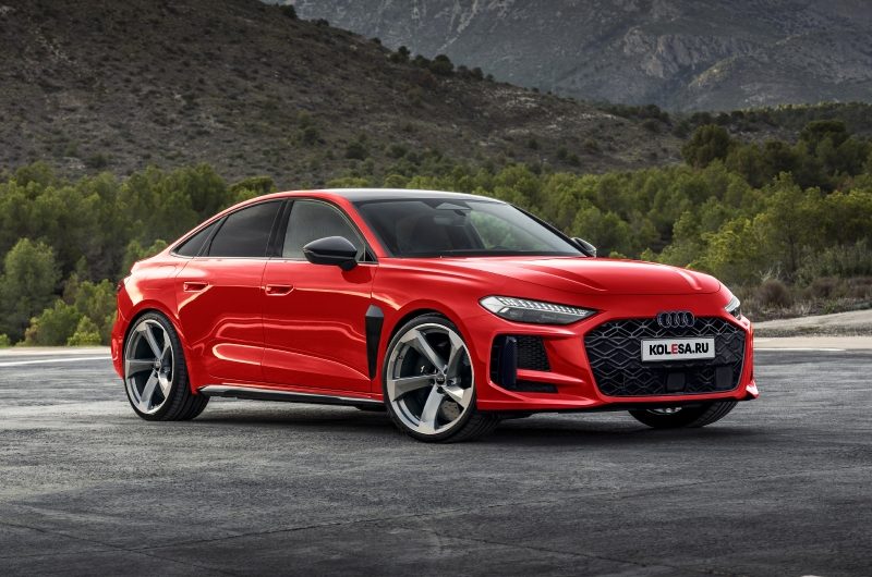 Новый седан Audi RS5: первые изображения